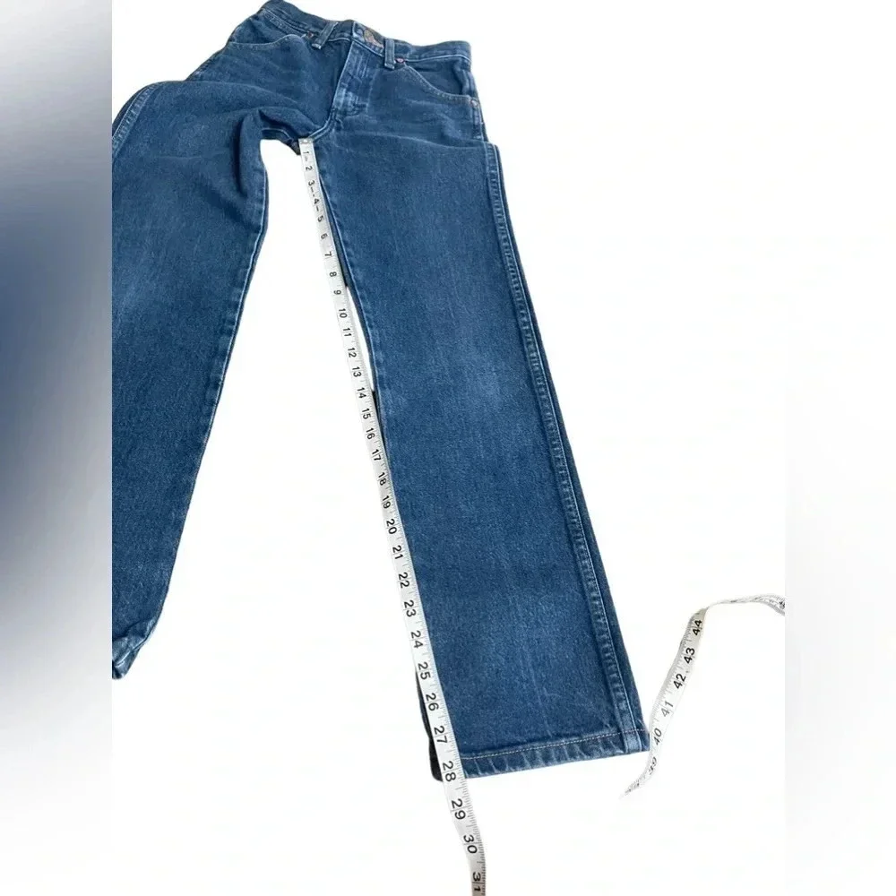 Wrangler Cowboy Cut Western Jeans 13MWZJP 100% Cotton Boy’s size 12 Slim